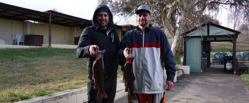 1.6kg record Trout catch for 2012